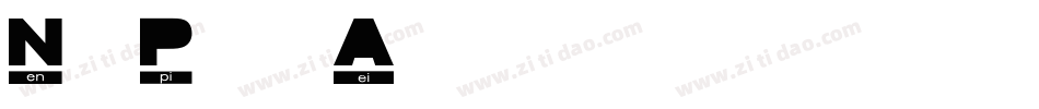 Nato Phonetic Alphabet字体转换
